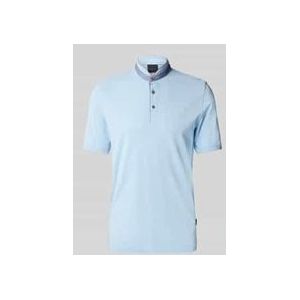 Regular Fit Poloshirt mit Stehkragen