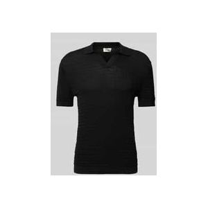Regular Fit Poloshirt mit V-Ausschnitt Modell 'BRAIAN'