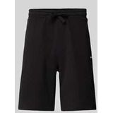 Sweatshorts mit Label-Print Modell 'Nomario'