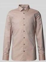 Slim Fit Business-Hemd mit Kentkragen