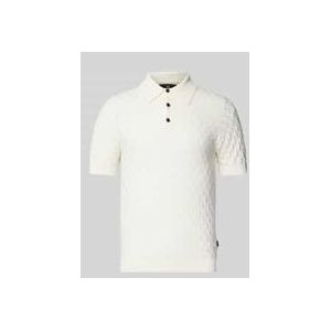 Slim Fit Poloshirt mit kurzer Knopfleiste Modell 'Heritage'