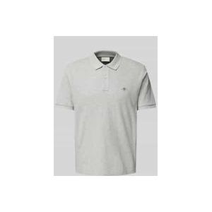 Regular Fit Poloshirt mit Label-Stitching