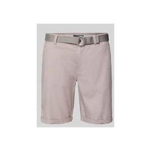 Slim Fit Chino-Shorts mit Gesäßtaschen