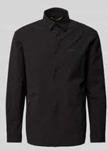 Hemdjacke mit Druckknopfleiste Modell 'Basin'