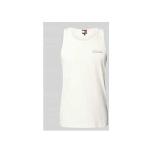 Slim Fit Tank Top aus reiner Baumwolle