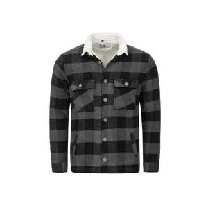 Rock Creek Winterjacke Kariert Regular Fit