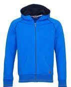 Ragman Jacke Sweat-Cardigan mit Kapuze, Reißverschluss und Kängurutasche