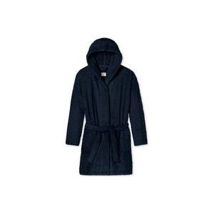 Schiesser Damen Bademantel Teddy Fleece
