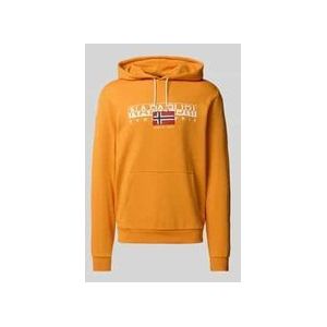 Hoodie mit Label-Print Modell 'AYLMER'