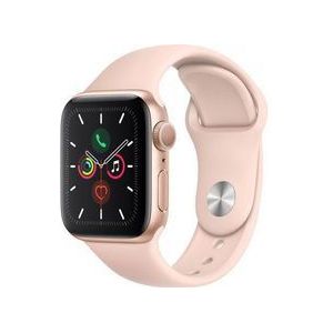 Apple Watch Series 4 (2018) GPS 44 mm - Aluminium Gold - Sportarmband Rosé