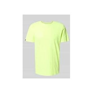 T-Shirt mit Label-Detail