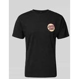 T-Shirt mit Label-Print