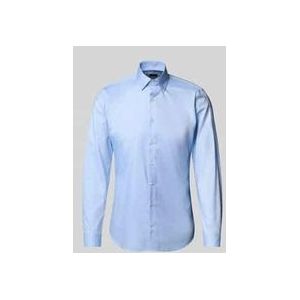 Super Slim Fit Business-Hemd mit Kentkragen