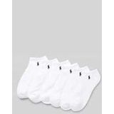 Sneakersocken mit Label-Stitching im 6er-Pack