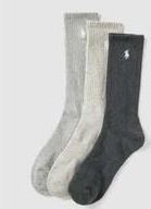 Socken mit Logo-Stitching im 3er-Pack
