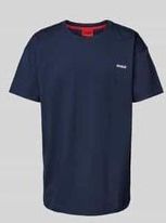 T-Shirt mit Label-Print Modell 'TORTUGA'