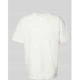 T-Shirt mit Label-Stitching