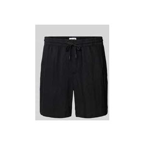 Shorts mit elastischem Bund und Gesäßtasche