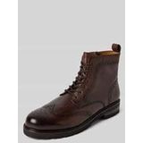 Schnürboots aus echtem Leder Modell 'Spencer'
