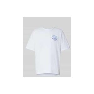 T-Shirt mit Label-Print Modell 'EDWIN MUSIC CHANNEL'