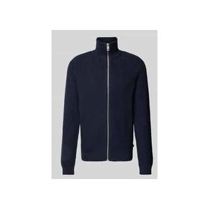 Regular Fit Strickjacke mit Baumwolle