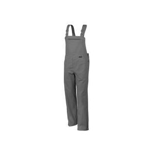 QUALITEX HIGH QUALITY WORKWEAR Latzhose classic grau Damen: 56 Herren: 62