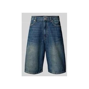 Baggy Fit Jeansshorts im 5-Pocket-Design