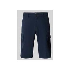 Relaxed Fit Cargo-Bermudas aus Baumwoll-Elasthan-Mix