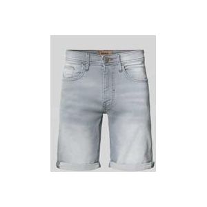 Skinny Fit Jeansshorts im 5-Pocket-Design Modell 'TWISTER'