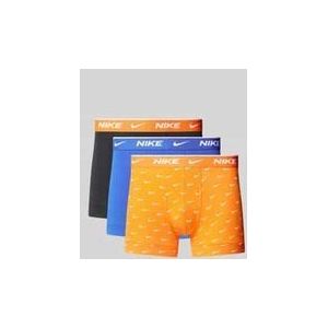 Trunks mit elastischem Label-Bund Modell 'E-DAY' im 3er-Pack