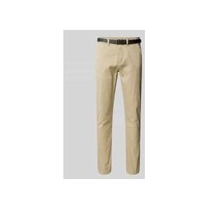 Classic Stretch Fit Chino mit Gürtel