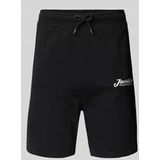 Slim Fit Sweatpants mit Label-Print Modell 'GORDON'