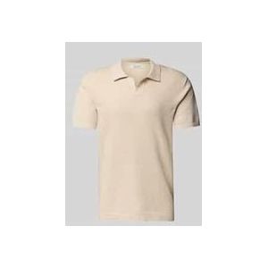 Regular Fit Poloshirt mit Strukturmuster Modell 'MATEO'