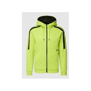Sweatjacke mit Label-Print Modell 'FELPA'