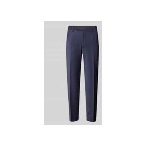 Slim Fit Anzughose mit Bügelfalten Modell 'Castello'