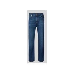 Straight Fit Jeans im 5-Pocket-Design Modell 'DENTON'