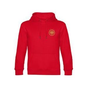 multifanshop Kapuzen Sweatshirt - Deutschland - Adler Retro Gold - Druck gold metallic - Hoodie