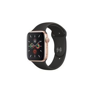 Apple Watch Series 9 (2023) GPS 41 mm - Aluminium Rosé - Sportarmband Schwarz