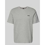 T-Shirt mit Label-Stitching