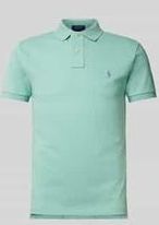 Regular Fit Poloshirt mit Label-Stitching