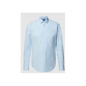 Slim Fit Businesshemd aus Popeline mit Stretch-Anteil