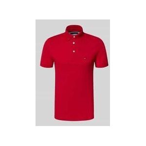 Slim Fit Poloshirt aus Baumwoll-Elasthan-Mix