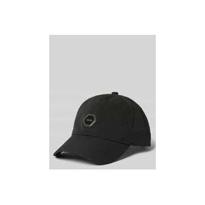 Basecap mit Label-Applikation Modell 'Hex-Series'