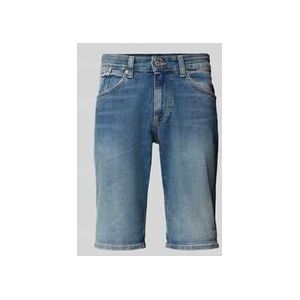 Slim Fit Jeansshorts aus Baumwoll-Mix Modell 'RONNIE'