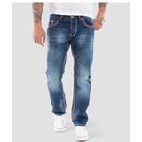 Rock Creek Jeans Comfort Fit dicke Nähte Loose Fit