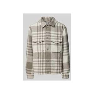Regular Fit Hemdjacke mit Brustpattentaschen