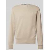 Sweatshirt mit Label-Stitching