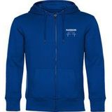 multifanshop Kapuzen Sweatshirt Jacke - Paderborn - Herzschlag - Druck weiß - Sweat