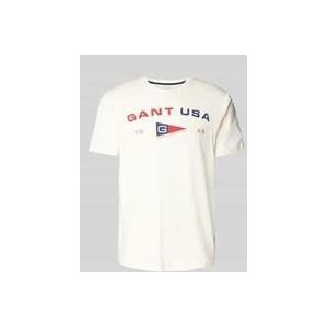 T-Shirt mit Label-Details