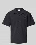Freizeithemd mit Label-Stitching